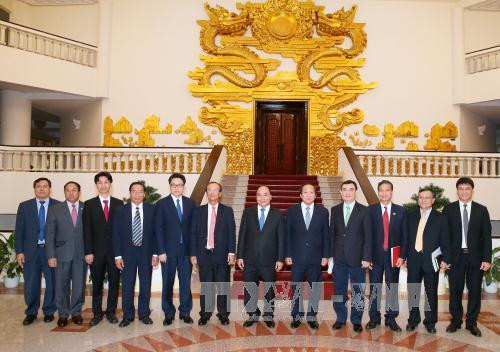 阮春福总理会见柬埔寨邮电部大臣陈尤德 ảnh 1 阮春福总理会见柬埔寨邮电部大臣陈尤德 ảnh 1