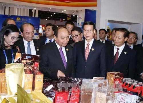 阮春福总理出席主题国越南“魅力之城”开馆仪式 ảnh 2