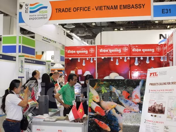 越南参加2016年亚洲建筑及室内装饰展览会 ảnh 1 越南参加2016年亚洲建筑及室内装饰展览会 ảnh 1
