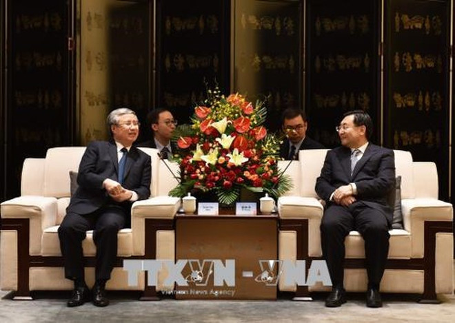 越南共产党代表团访问中国陕西省 ảnh 1 越南共产党代表团访问中国陕西省 ảnh 1