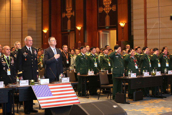 第42届太平洋地区陆军管理研讨会在河内拉开帷幕 ảnh 2 第42届太平洋地区陆军管理研讨会在河内拉开帷幕 ảnh 2