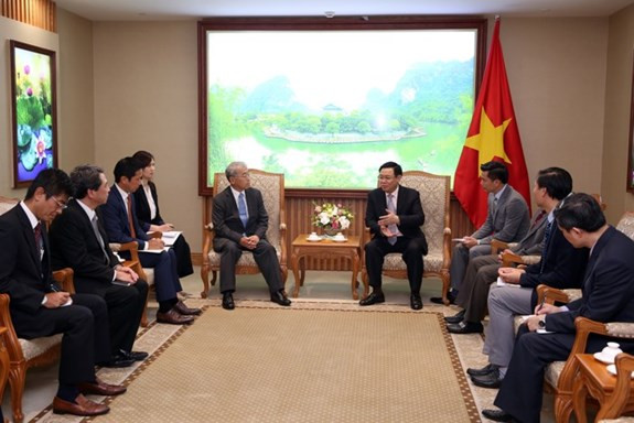 政府副总理王廷惠会见三菱集团执行副总裁 ảnh 1 政府副总理王廷惠会见三菱集团执行副总裁 ảnh 1