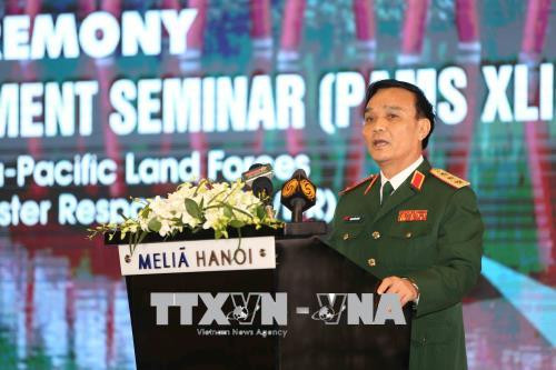 第42届太平洋地区陆军管理研讨会今日落下帷幕 ảnh 3 第42届太平洋地区陆军管理研讨会今日落下帷幕 ảnh 3