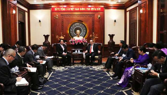 胡志明市愿与日本山梨县加强合作 ảnh 1 胡志明市愿与日本山梨县加强合作 ảnh 1