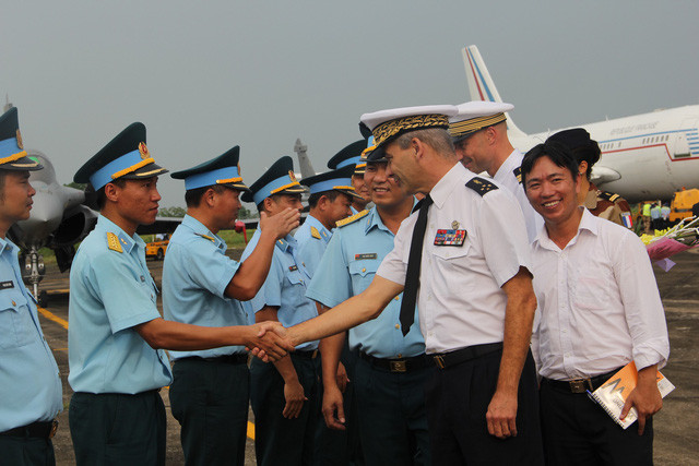 法国空军飞行表演队对越南进行访问 ảnh 2