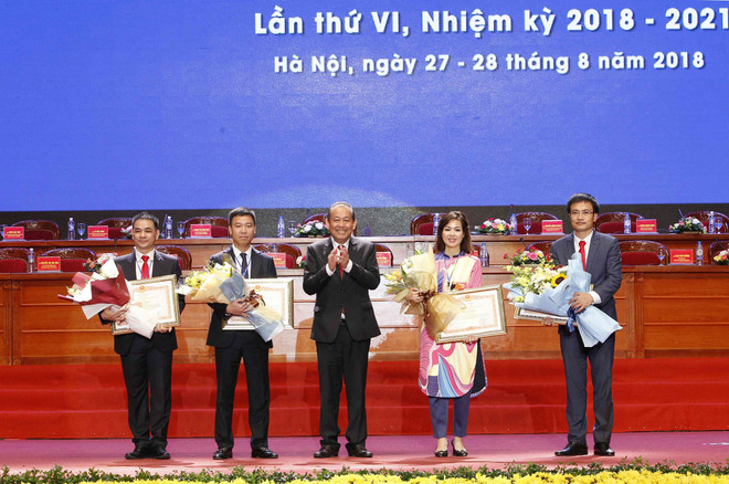 2018-2021年任期越南青年企业家协会第六届全国代表大会在河内召开 ảnh 3 2018-2021年任期越南青年企业家协会第六届全国代表大会在河内召开 ảnh 3