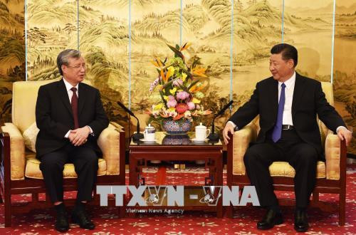 陈国旺获中共中央总书记、国家主席习近平接见 ảnh 1 陈国旺获中共中央总书记、国家主席习近平接见 ảnh 1