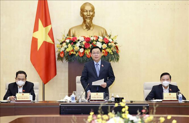 越南国会主席王廷惠主持专题询问活动筹办会议 ảnh 1 越南国会主席王廷惠主持专题询问活动筹办会议 ảnh 1