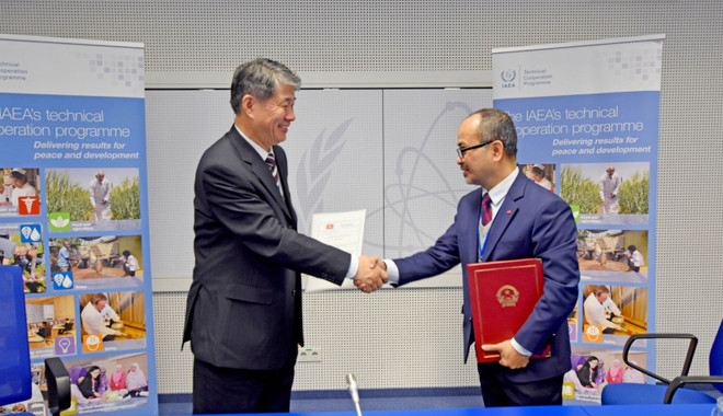 越南与国际原子能机构签署国家技术合作计划框架 ảnh 1 越南与国际原子能机构签署国家技术合作计划框架 ảnh 1