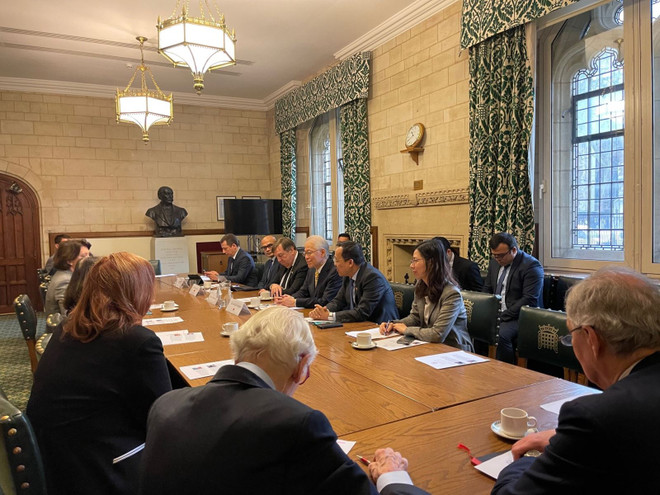 英国议员支持推动英国与越南的战略伙伴关系 ảnh 1  英国议员支持推动英国与越南的战略伙伴关系 ảnh 1