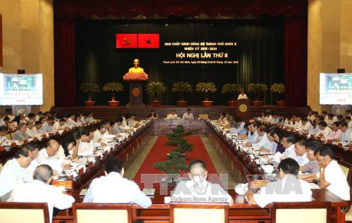 越共胡志明市第十届委员会第八次全体会议今日开幕 ảnh 1 越共胡志明市第十届委员会第八次全体会议今日开幕 ảnh 1