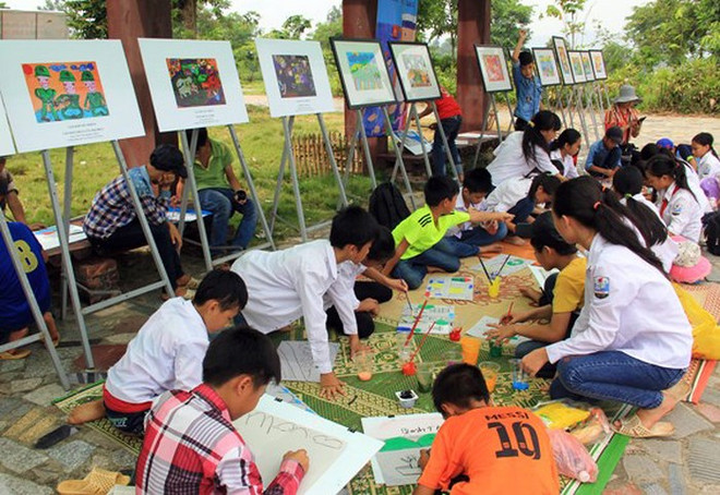  “我的暑假”活动为少年儿童营造健康娱乐空间 ảnh 2