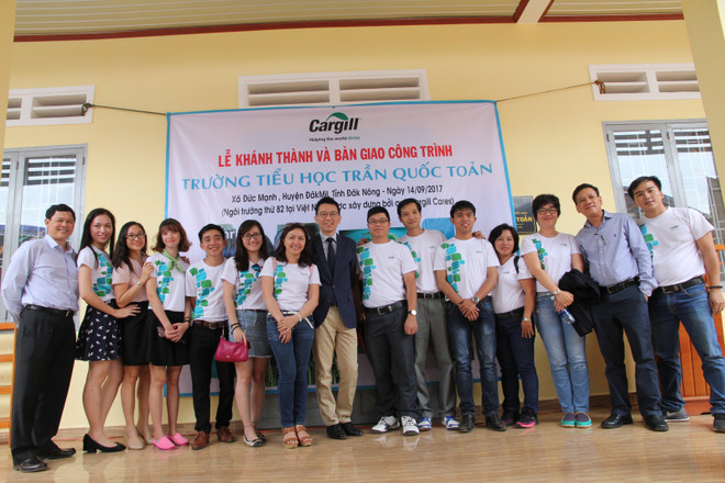 嘉吉关怀慈善基金会筹集资金达1200亿越盾 ảnh 1