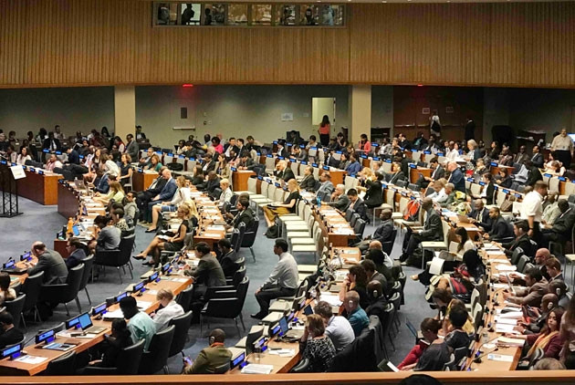 越南在联合国纽约总部发表《国家自愿检视报告》 ảnh 1 越南在联合国纽约总部发表《国家自愿检视报告》 ảnh 1