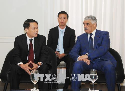 多米尼加领导均表示希望发展对越南关系 ảnh 2 多米尼加领导均表示希望发展对越南关系 ảnh 2