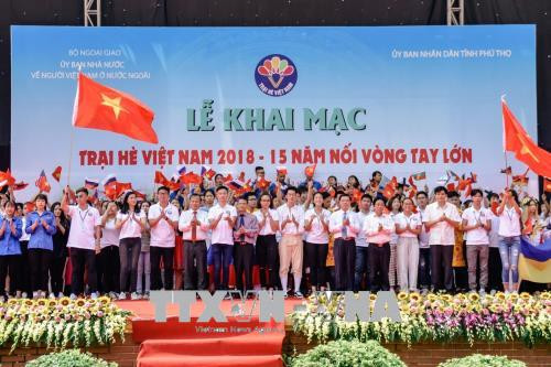 2018年越南夏令营继续在富寿省举行 ảnh 1