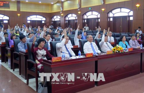 岘港市人民议会第七次会议:阮儒忠当选岘港市人民议会主席 ảnh 1 岘港市人民议会第七次会议:阮儒忠当选岘港市人民议会主席 ảnh 1