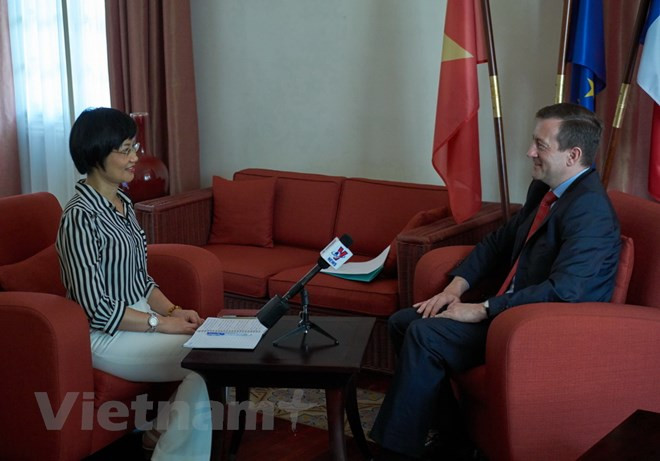 越法关系呈现良好发展势头 ảnh 2