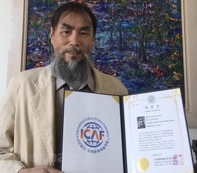 越南画家的作品《竹的调子》在意大利首都罗马展出 ảnh 2 越南画家的作品《竹的调子》在意大利首都罗马展出 ảnh 2