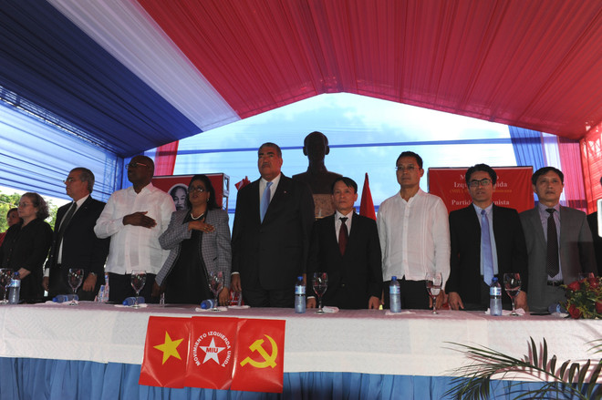 越通社社长率团访问多米尼加 ảnh 1 越通社社长率团访问多米尼加 ảnh 1