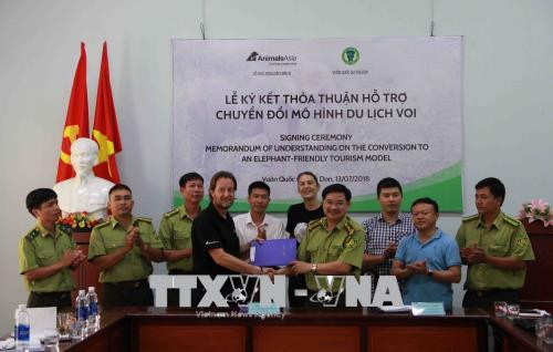 越南Yok Don国家公园加入全球护象阵营 签署了“大象友好型旅游”承诺 ảnh 1 越南Yok Don国家公园加入全球护象阵营 签署了“大象友好型旅游”承诺 ảnh 1
