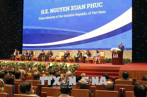政府总理阮春福共同主持召开大湄公河次区域经济高峰论坛 ảnh 1 政府总理阮春福共同主持召开大湄公河次区域经济高峰论坛 ảnh 1