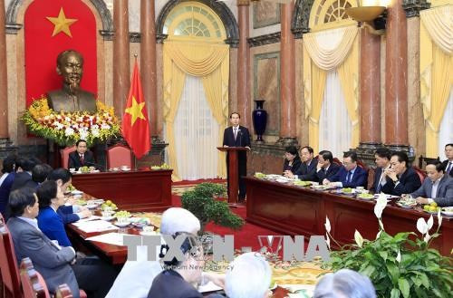 国家主席陈大光：充分发挥全民大团结力量 ảnh 1