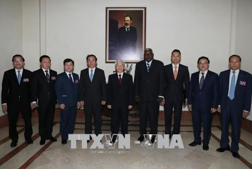 阮富仲总书记会见古巴议会主席 ảnh 2 阮富仲总书记会见古巴议会主席 ảnh 2