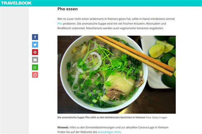 德国旅游网站将河内评为东南亚最受欢迎的目的地之一 ảnh 1 德国旅游网站将河内评为东南亚最受欢迎的目的地之一 ảnh 1