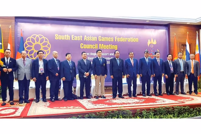 柬埔寨组织召开东南亚运动会联合会会议 ảnh 1