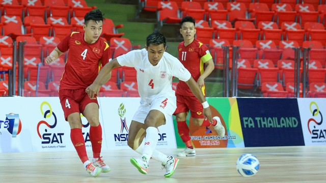 2022年东南亚室内五人制足球锦标赛: 越南队获得季军 入围亚洲总赛决赛 ảnh 1 2022年东南亚室内五人制足球锦标赛: 越南队获得季军 入围亚洲总赛决赛 ảnh 1