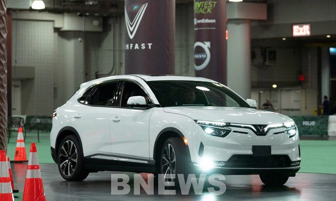 越南Vinfast与Electrify America合作在美国提供电动汽车充电服务 ảnh 1