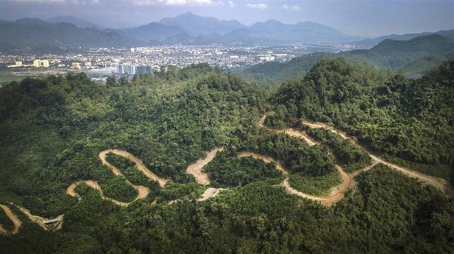 第31届东南亚运动会:对和平省自行车赛项举办工作的准备情况进行检查 ảnh 1 第31届东南亚运动会:对和平省自行车赛项举办工作的准备情况进行检查 ảnh 1