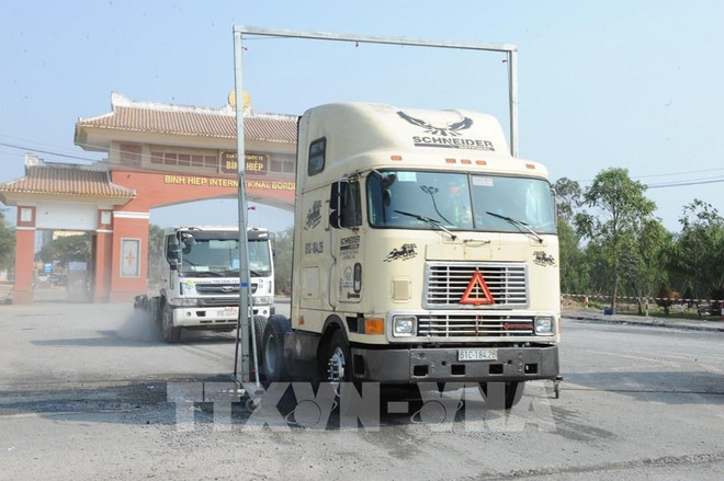 经济社会复苏与发展:隆安省各口岸和边境通道重新开放进出口活动 ảnh 1 经济社会复苏与发展:隆安省各口岸和边境通道重新开放进出口活动 ảnh 1