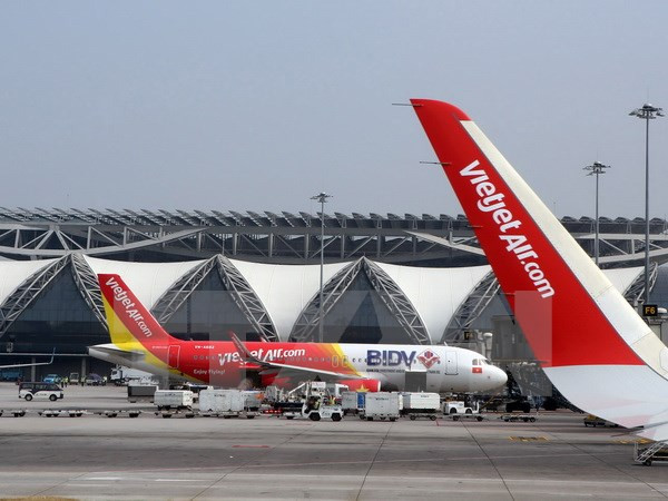 越捷航空公司客运量已突破1200万人次大关 ảnh 1 越捷航空公司客运量已突破1200万人次大关 ảnh 1