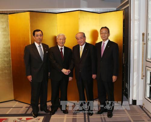 阮富仲总书记：越日关系发展前景广阔 ảnh 2