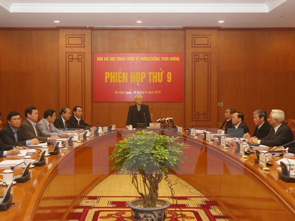 越共中央反腐败指导委员会召开第九次会议 ảnh 1
