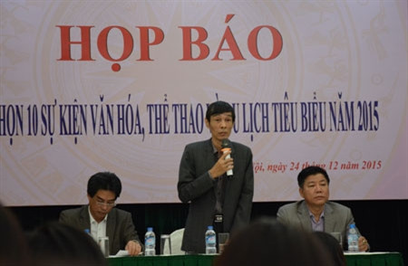 越南2015年十大文化体育旅游事件评选活动启动 ảnh 1 越南2015年十大文化体育旅游事件评选活动启动 ảnh 1