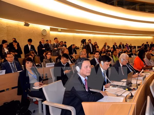 越南担任好联合国人权理事会成员国一职 ảnh 1
