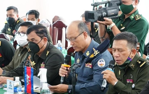 检查第一届越柬边境国防友好交流活动准备工作 ảnh 1 检查第一届越柬边境国防友好交流活动准备工作 ảnh 1