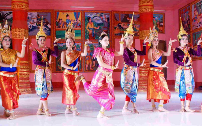 后江省高棉族阿岱演唱艺术被列入国家级非物质文化遗产 ảnh 1