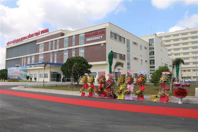 茶荣省综合医院竣工 投资总额近7000万美元 ảnh 1 茶荣省综合医院竣工 投资总额近7000万美元 ảnh 1