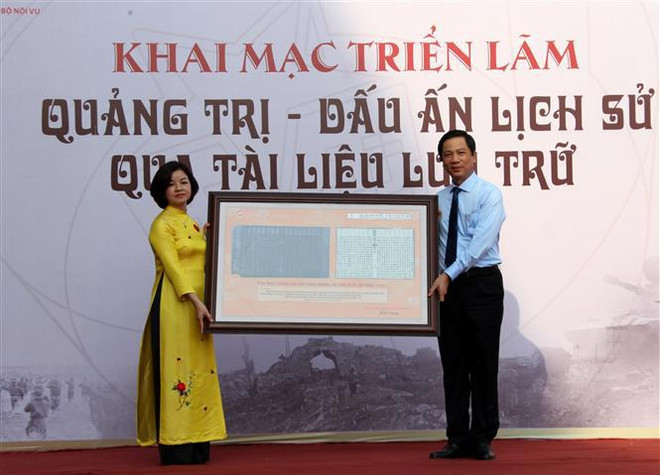 广治解放50周年: “广治—档案中的历史烙印”展会登场 ảnh 2 广治解放50周年: “广治—档案中的历史烙印”展会登场 ảnh 2