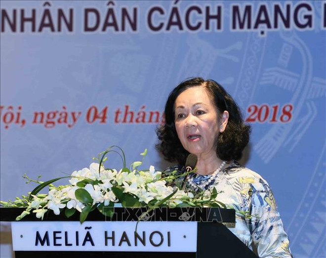 越共中央民运部部长张氏梅：群众工作为建设和平友好的越老边界线作出贡献 ảnh 1