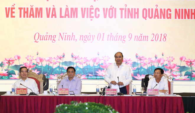 阮春福:广宁省需发挥好北部的增长极作用 ảnh 1 阮春福:广宁省需发挥好北部的增长极作用 ảnh 1