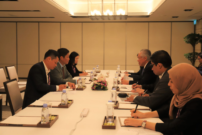 第50届东盟经济部长会议：越南积极参加讨论并主动建言献策 ảnh 2