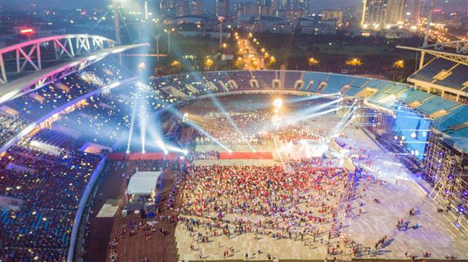 越南体育代表团 “越南自豪”表彰会隆重举行 ảnh 4