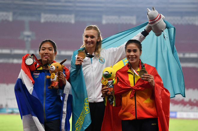 雅加达亚运会最后比赛日：越南在奖牌榜上排名第17位 ảnh 1