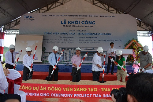 平定省首个软件创意园动工兴建 ảnh 1 平定省首个软件创意园动工兴建 ảnh 1