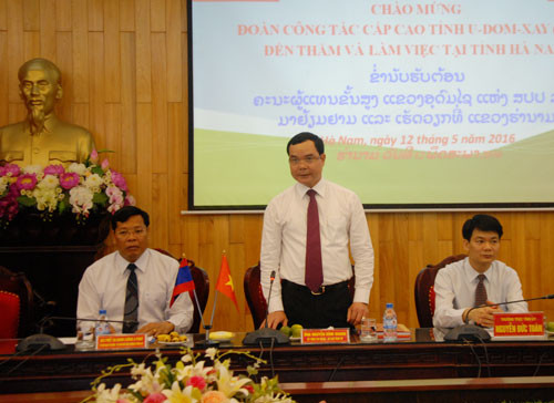 越南河南省将加强同老挝乌多姆塞省的合作 ảnh 1 越南河南省将加强同老挝乌多姆塞省的合作 ảnh 1